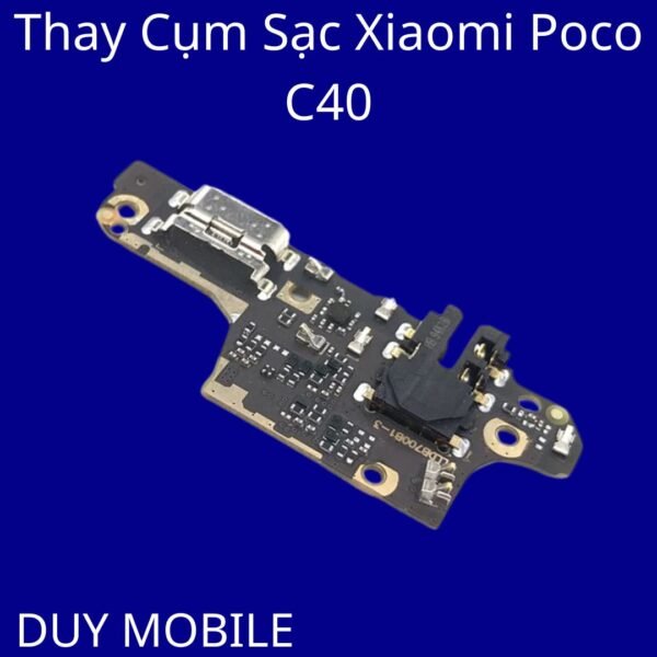 Thay Cụm Sạc Xiaomi Poco C40