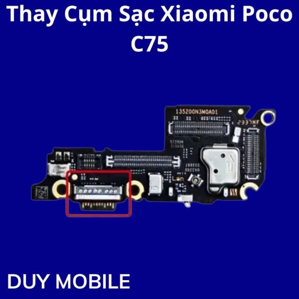 Thay Cụm Sạc Xiaomi Poco C75