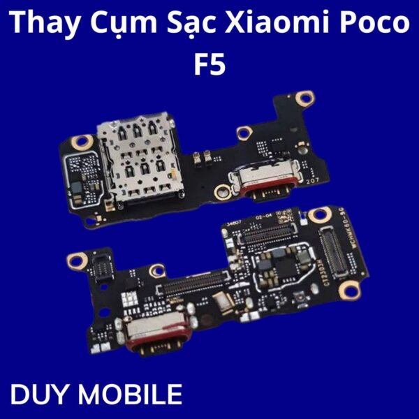 Thay Cụm Sạc Xiaomi Poco F5