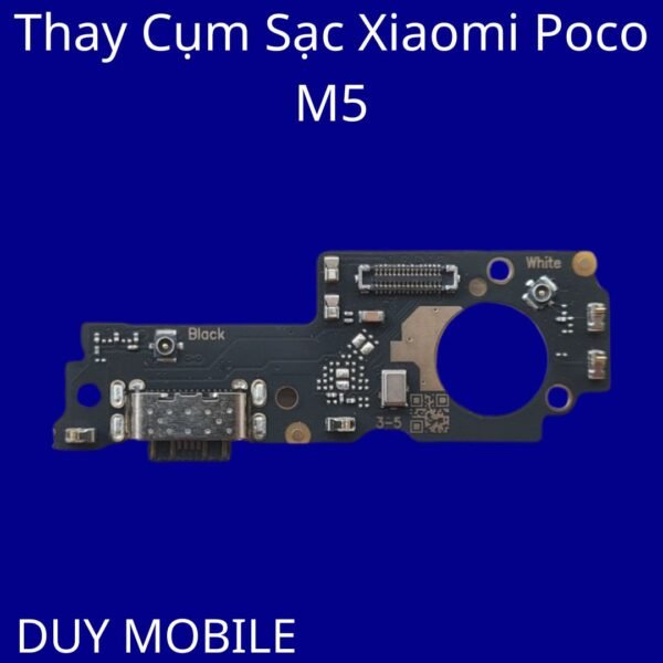 Thay Cụm Sạc Xiaomi Poco M5