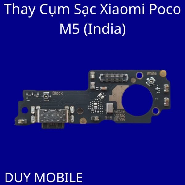 Thay Cụm Sạc Xiaomi Poco M5 (India)