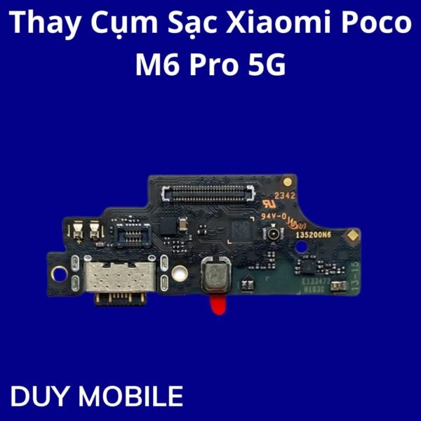 Thay Cụm Sạc Xiaomi Poco M6 Pro 5G