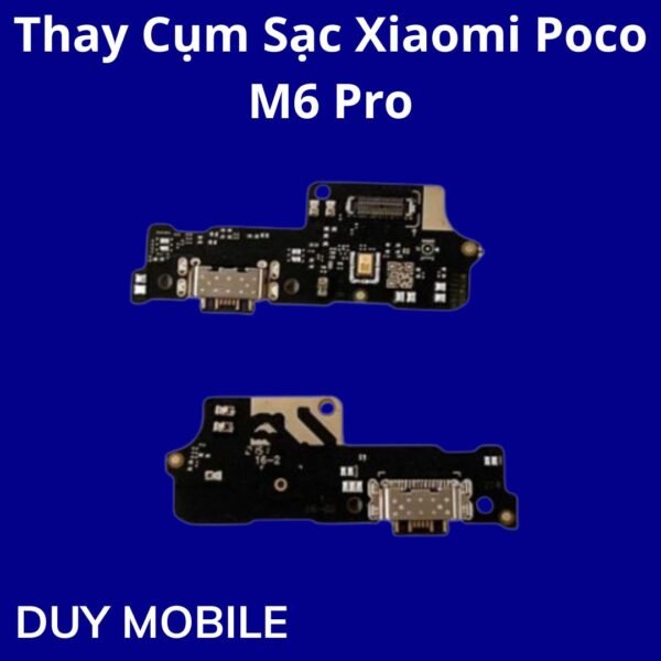 Thay Cụm Sạc Xiaomi Poco M6 Pro