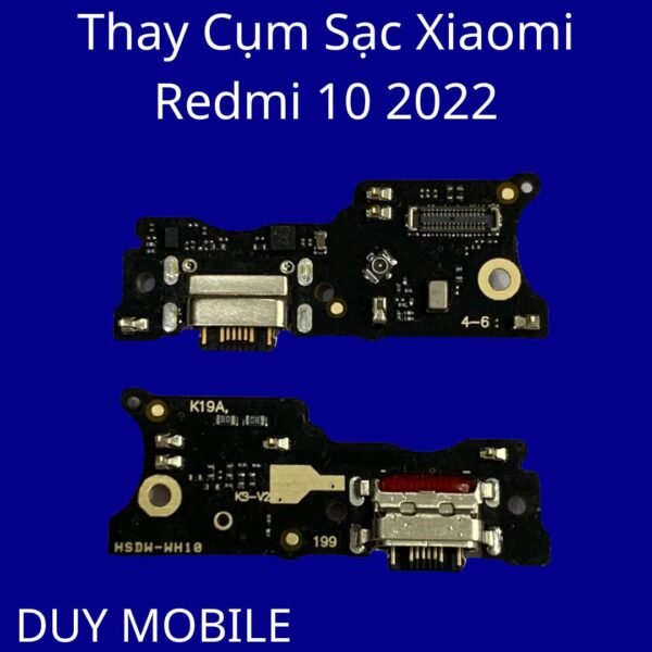 Thay Cụm Sạc Xiaomi Redmi 10 2022
