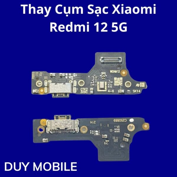 Thay Cụm Sạc Xiaomi Redmi 12 5G