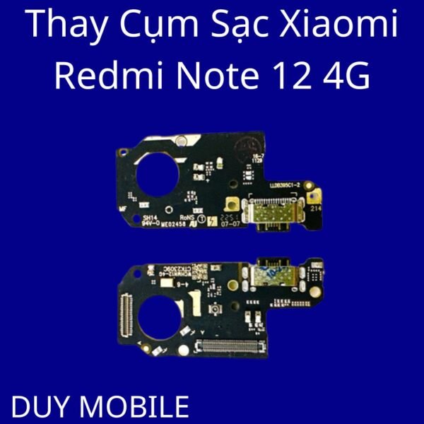 Thay Cụm Sạc Xiaomi Redmi Note 12 4G