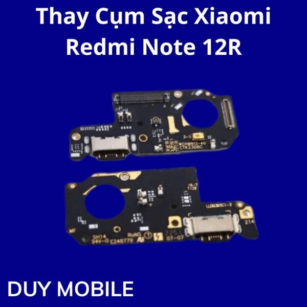Thay Cụm Sạc Xiaomi Redmi Note 12R