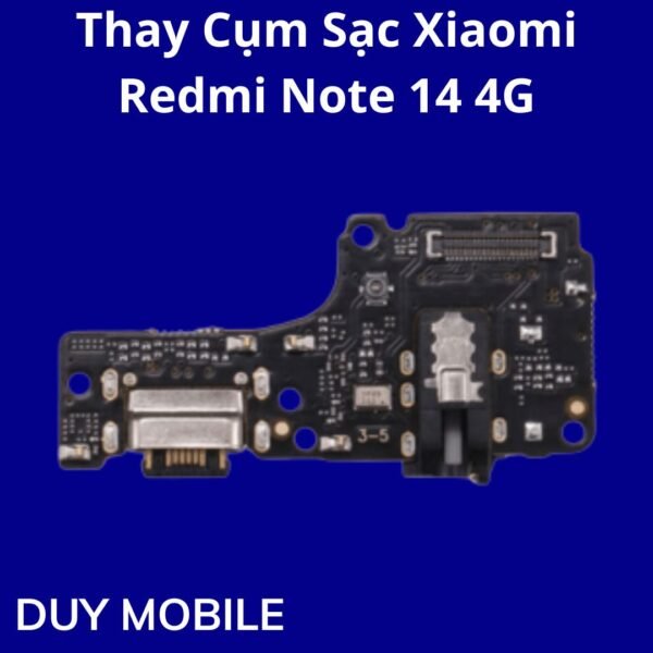 Thay Cụm Sạc Xiaomi Redmi Note 14 4G