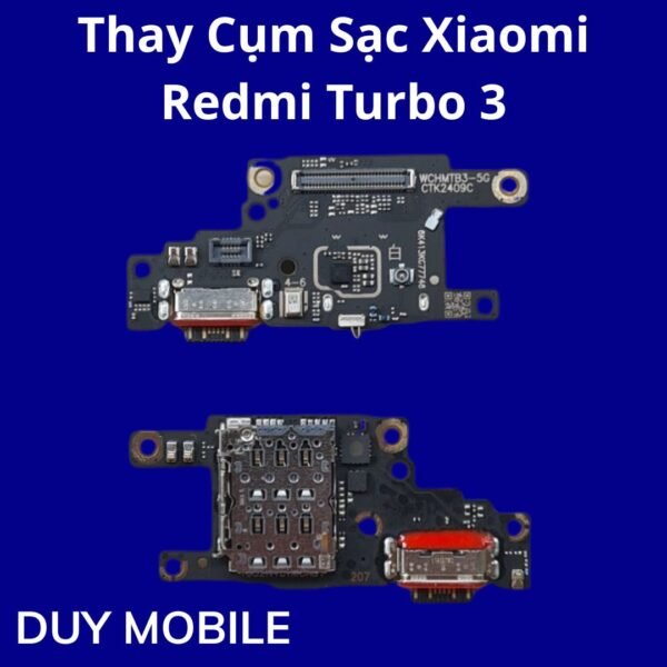 Thay Cụm Sạc Xiaomi Redmi Turbo 3