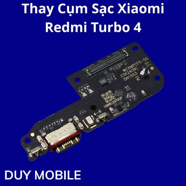 Thay Cụm Sạc Xiaomi Redmi Turbo 4