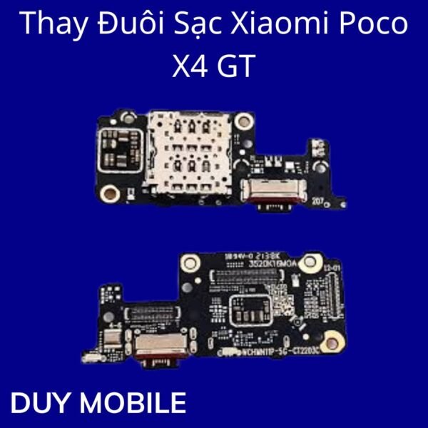 Thay Đuôi Sạc Xiaomi Poco X4 GT