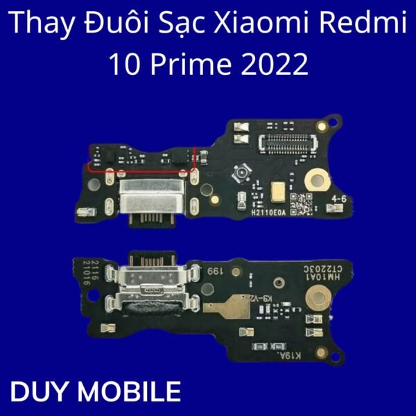 Thay Đuôi Sạc Xiaomi Redmi 10 Prime 2022