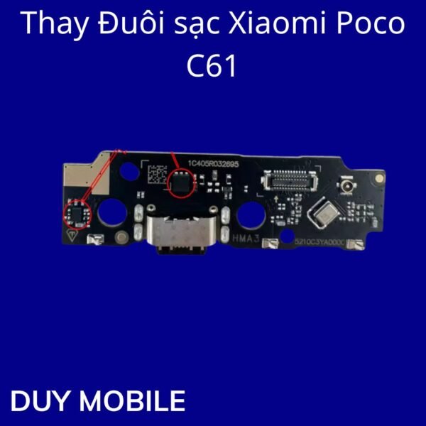 Thay Đuôi sạc Xiaomi Poco C61