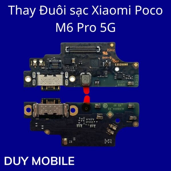 Thay Đuôi sạc Xiaomi Poco M6 Pro 5G