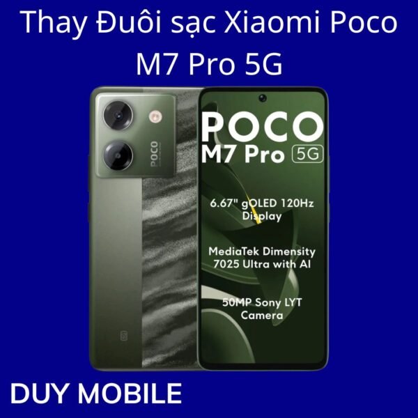 Thay Đuôi sạc Xiaomi Poco M7 Pro 5G