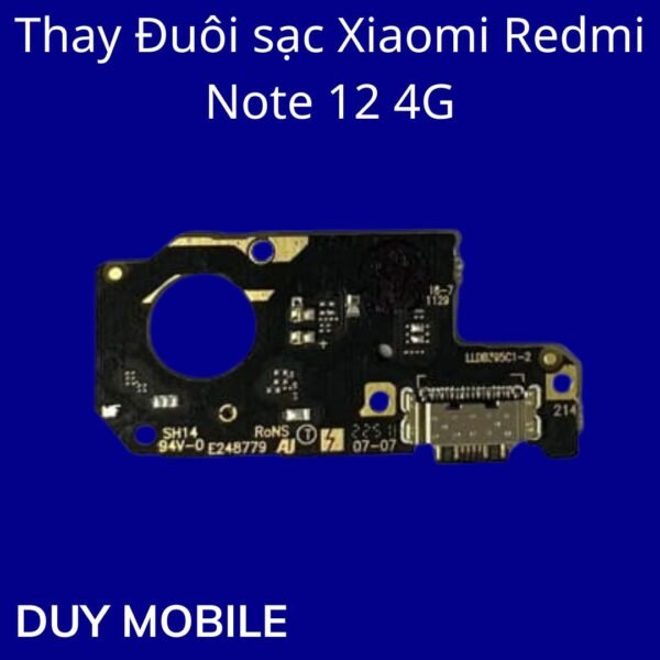 Thay Đuôi sạc Xiaomi Redmi Note 12 4G