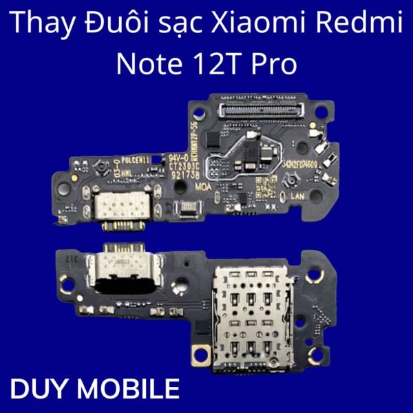 Thay Đuôi sạc Xiaomi Redmi Note 12T Pro
