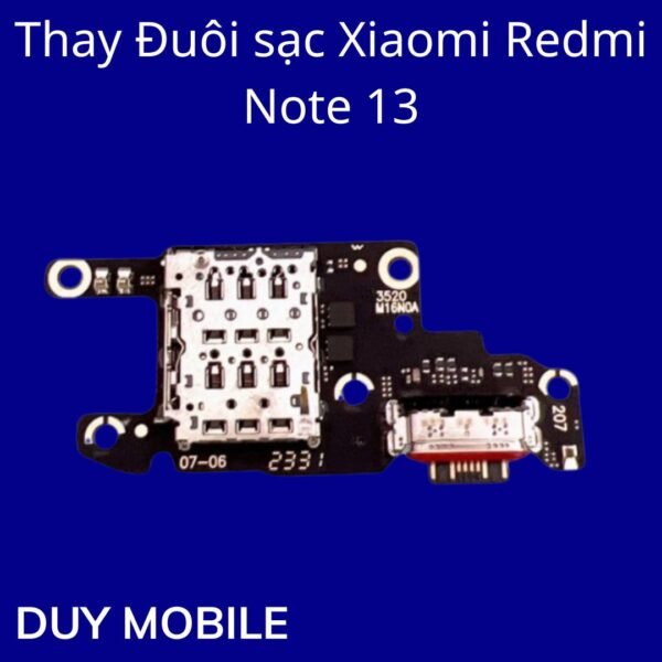 Thay Đuôi sạc Xiaomi Redmi Note 13