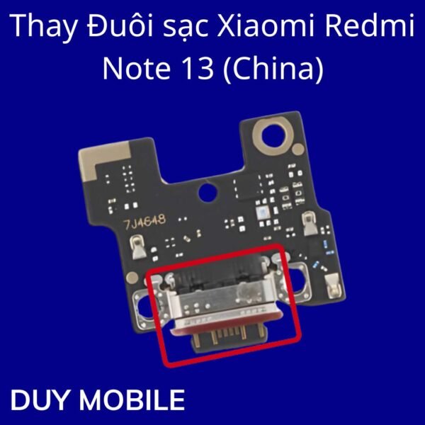 Thay Đuôi sạc Xiaomi Redmi Note 13 (China)