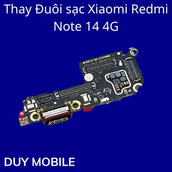 Thay Đuôi sạc Xiaomi Redmi Note 14 4G