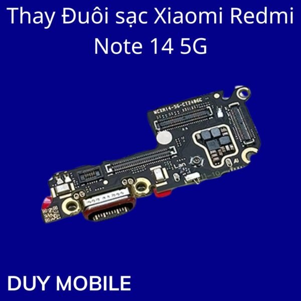 Thay Đuôi sạc Xiaomi Redmi Note 14 5G