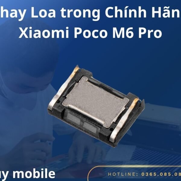 Thay Loa trong Chính Hãng Xiaomi Poco M6 Pro