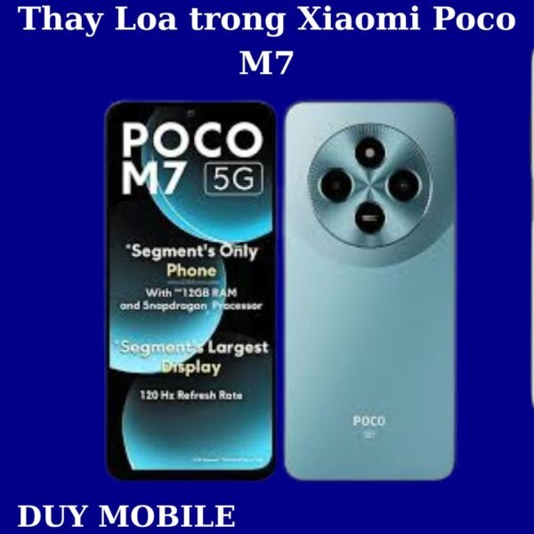 Thay Loa trong Xiaomi Poco M7