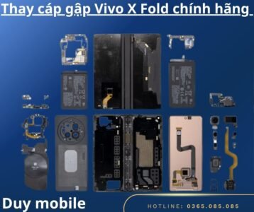 Khi nào cần thay cáp gập cho Vivo X Fold Plus/X Fold?