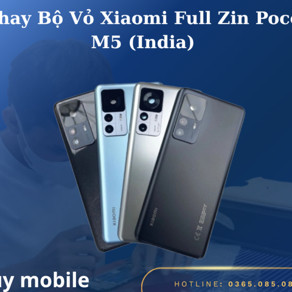 Thay Bộ Vỏ Xiaomi Full Zin Poco M5 (India)