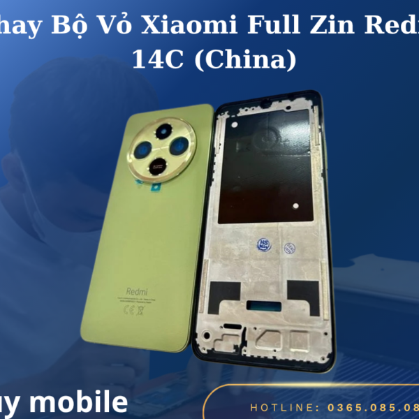 Thay Bộ Vỏ Xiaomi Full Zin Redmi 14C (China)