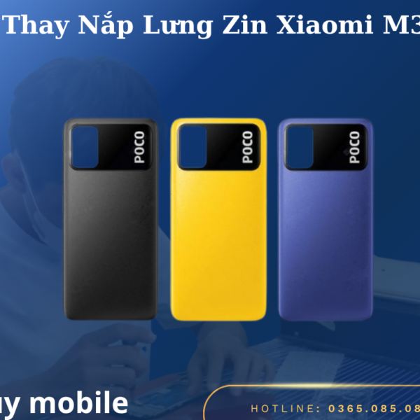 Thay Nắp Lưng Zin Xiaomi M3