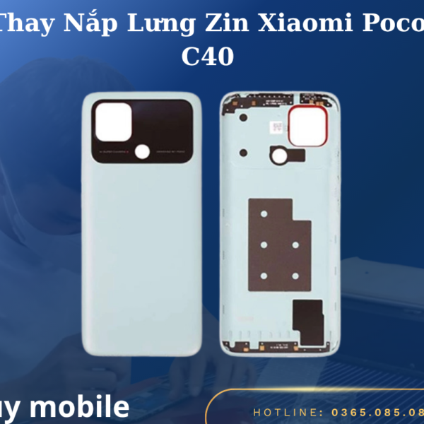 Thay Nắp Lưng Zin Xiaomi Poco C40