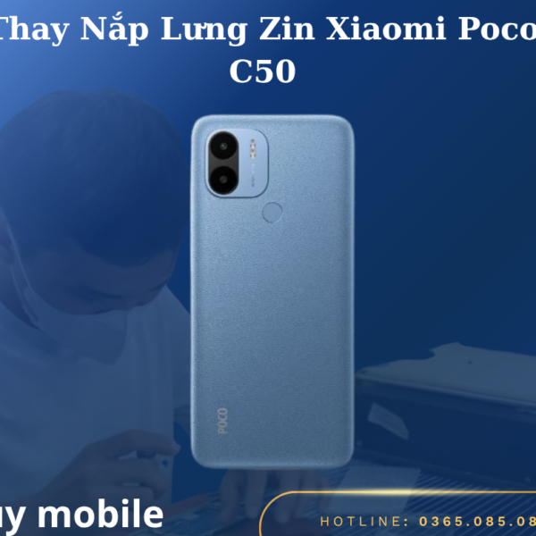 Thay Nắp Lưng Zin Xiaomi Poco C50