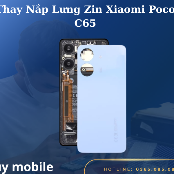 Thay Nắp Lưng Zin Xiaomi Poco C65