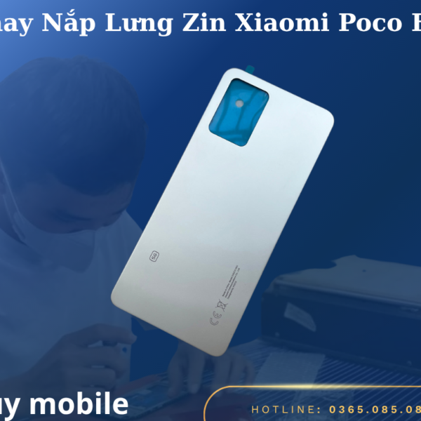 Thay Nắp Lưng Zin Xiaomi Poco F4