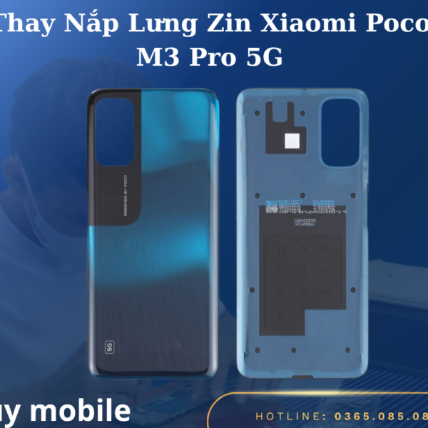 Thay Nắp Lưng Zin Xiaomi Poco M3 Pro 5G