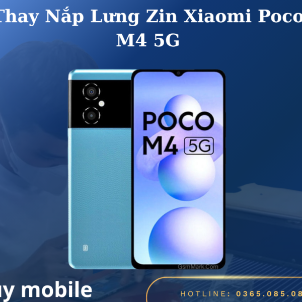 Thay Nắp Lưng Zin Xiaomi Poco M4 5G