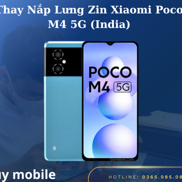 Thay Nắp Lưng Zin Xiaomi Poco M4 5G (India)