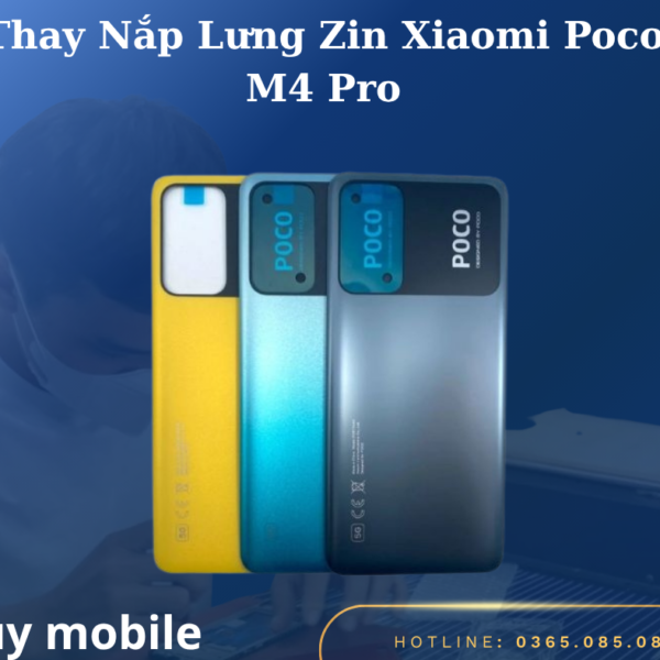 Thay Nắp Lưng Zin Xiaomi Poco M4 Pro