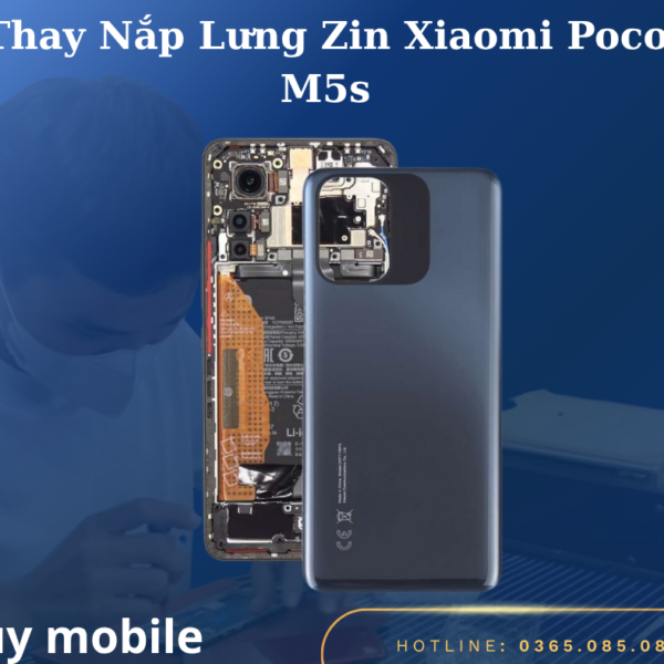 Thay Nắp Lưng Zin Xiaomi Poco M5s