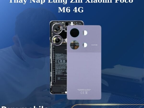 Thay Nắp Lưng Zin Xiaomi Poco M6 4G