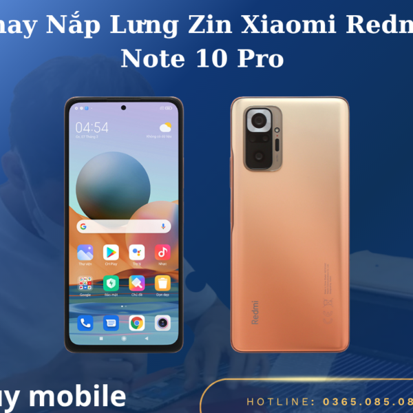 Thay Nắp Lưng Zin Xiaomi Redmi Note 10 Pro