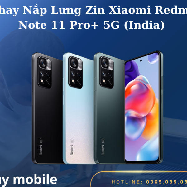 Thay Nắp Lưng Zin Xiaomi Redmi Note 11 Pro+ 5G (India)