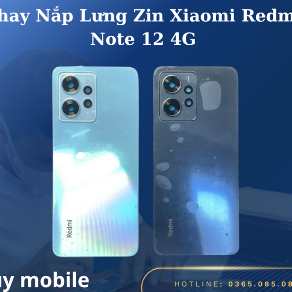 Thay Nắp Lưng Zin Xiaomi Redmi Note 12 4G