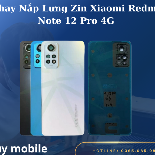 Thay Nắp Lưng Zin Xiaomi Redmi Note 12 Pro 4G