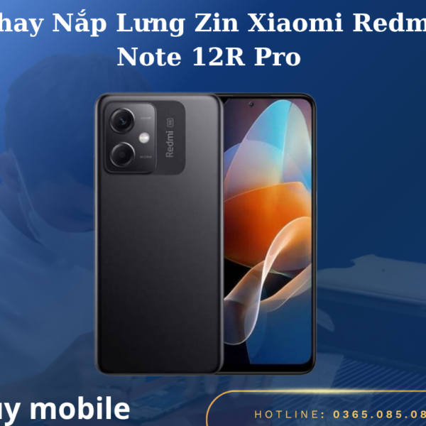 Thay Nắp Lưng Zin Xiaomi Redmi Note 12R Pro