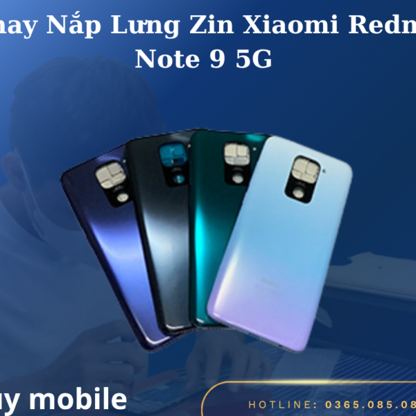Thay Nắp Lưng Zin Xiaomi Redmi Note 9 5G