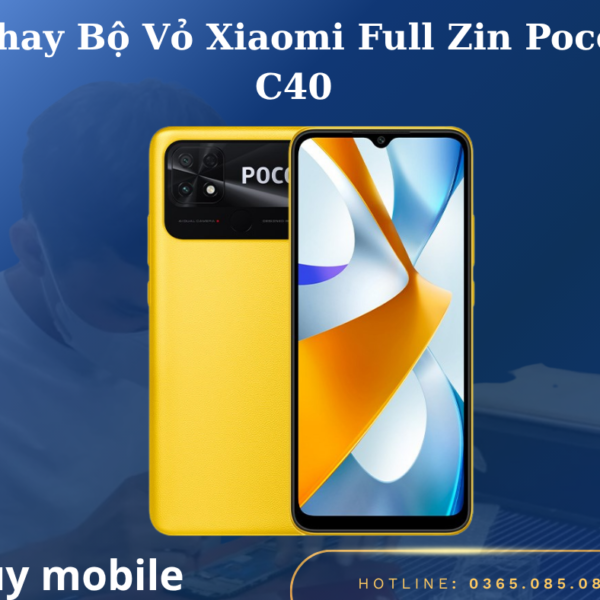 Thay Bộ Vỏ Xiaomi Full Zin Poco C40