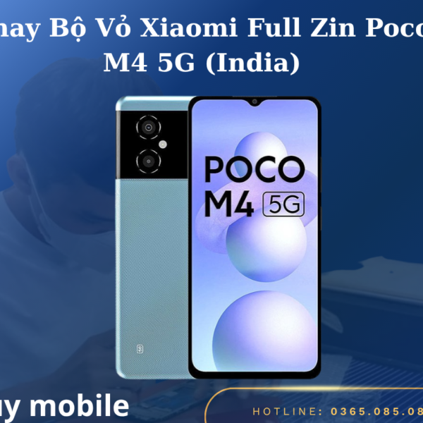 Thay Bộ Vỏ Xiaomi Full Zin Poco M4 5G (India)