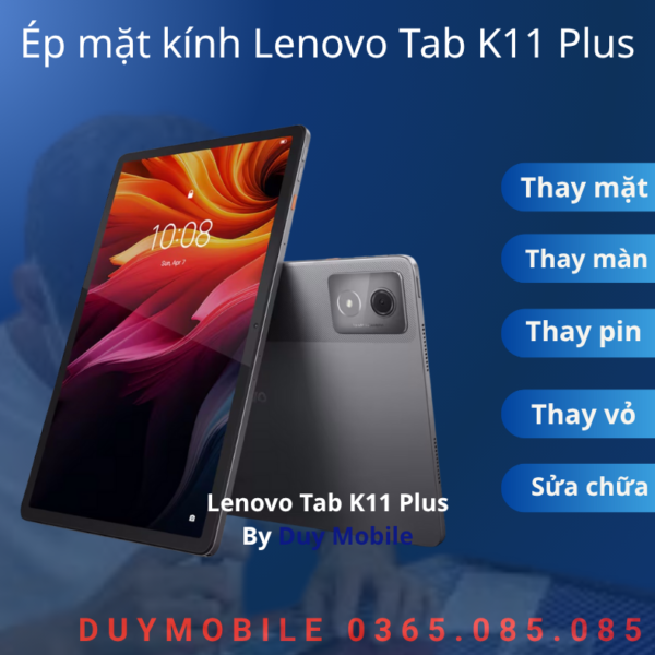 Ép mặt kính Lenovo Tab K11 Plus